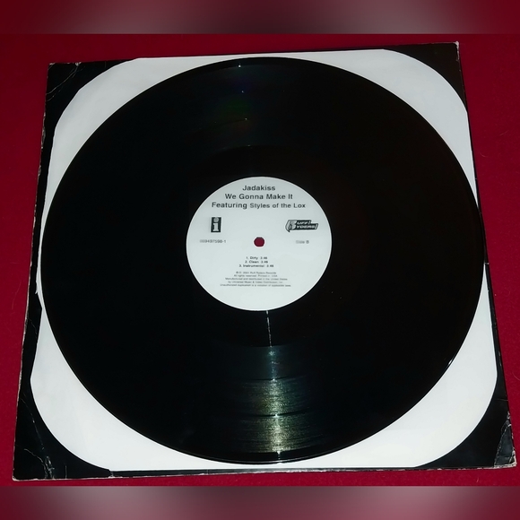 Jadakiss Styles of LOX We Gonna Make It 12" Single Interscope Records 2001 - Picture 3 of 6